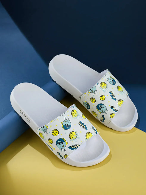 SL-470C White Child Slides